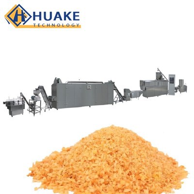 Productielijn voor broodkruimels